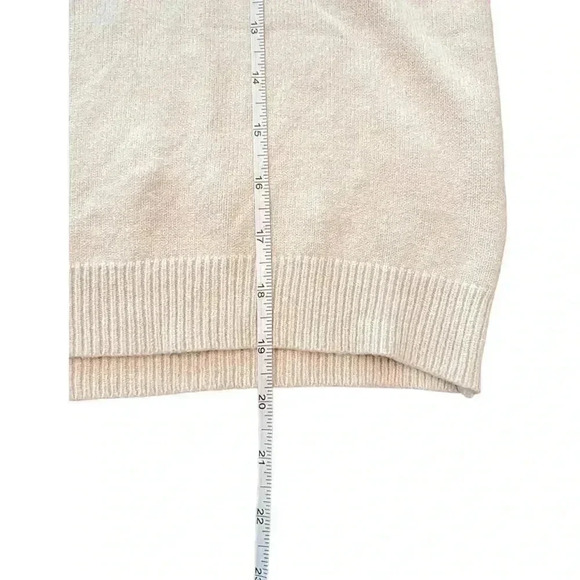 Philosophy Cream Mock Neck Knit Sweater Size Large NWT - Picture 6 of 7